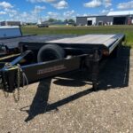 2025 Norberts 25' triple equipment hauler